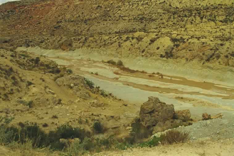 Curso anastomosado y desdoblado (R&iacute;o Mula)