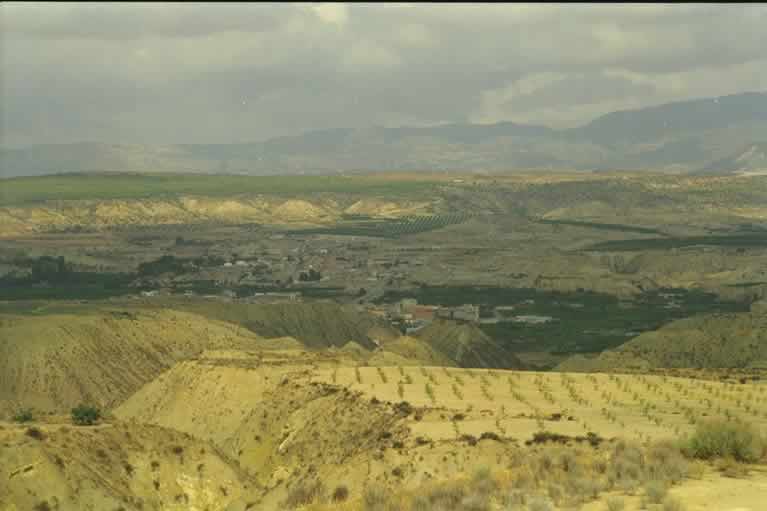 Paisaje de bad-lans (T&ordm; de Albudeite)